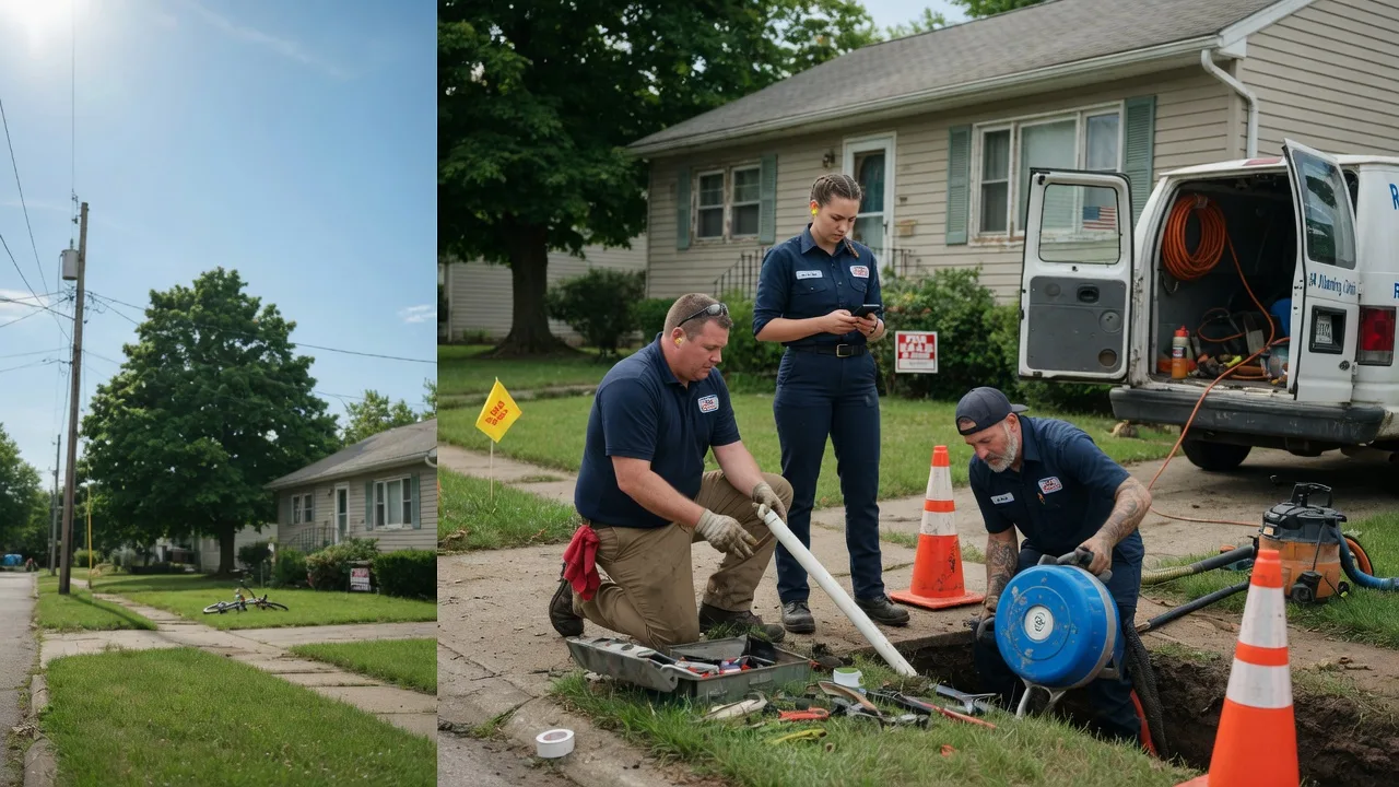 Sewer Line Repair in New England, ND near me